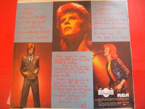 RARE!!! BOWIE - PINUPS VINYL, LP, RECORD.
